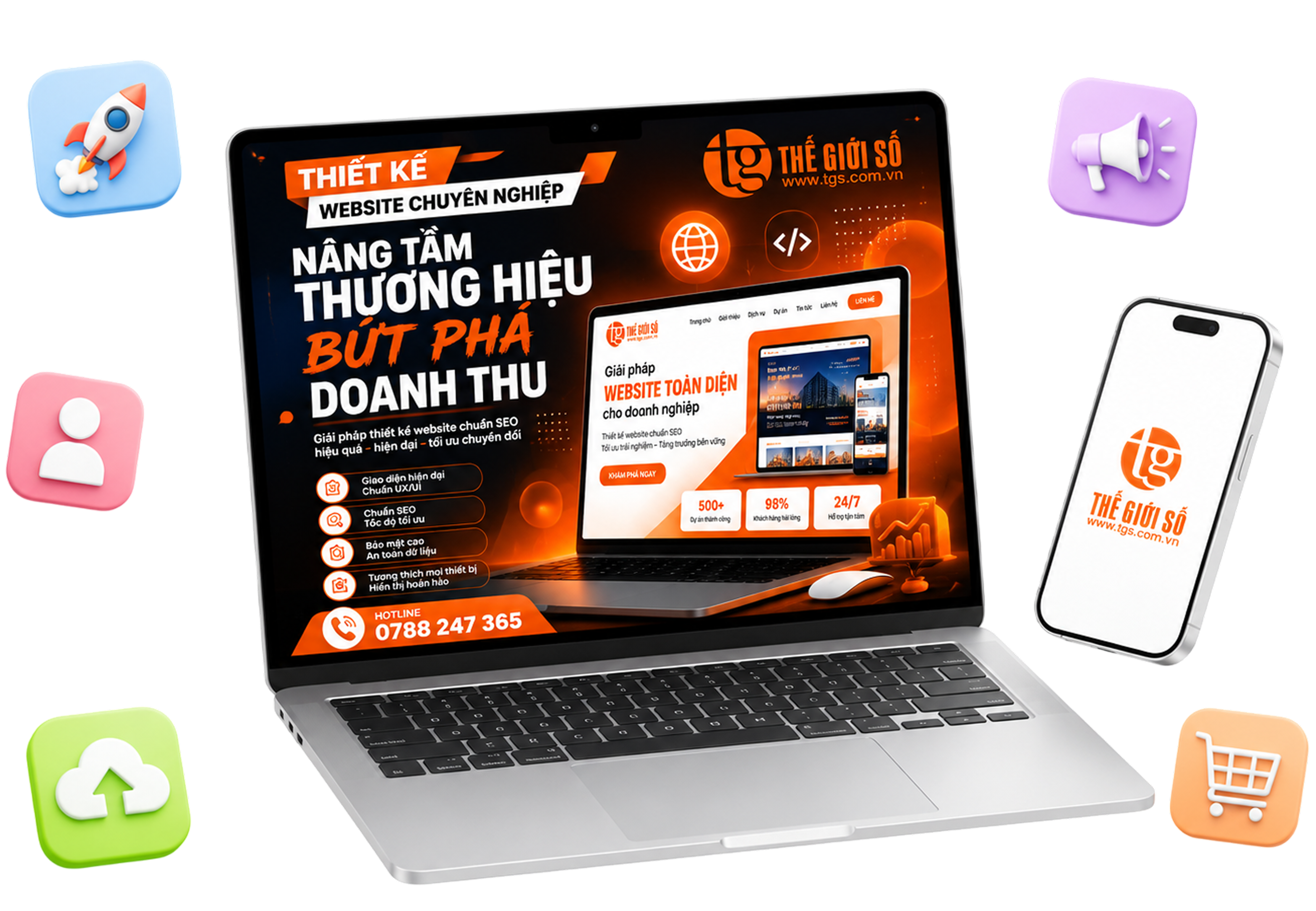 Thiết kế website chuyên nghiệp TopbizHost